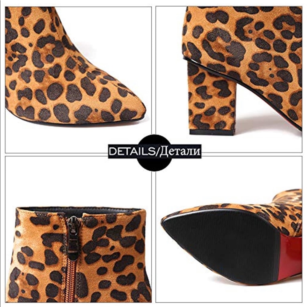 Cheetah Booties - Picture 3 of 4